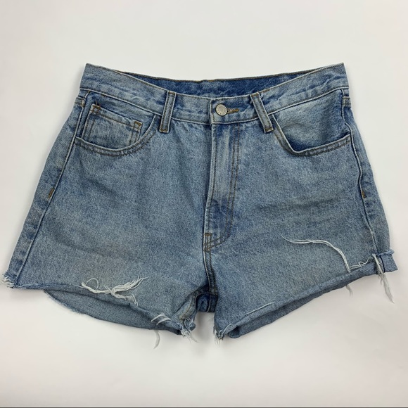 Brandy Melville Pants - Brandy Melville John Galt High Waist Cut Off Short